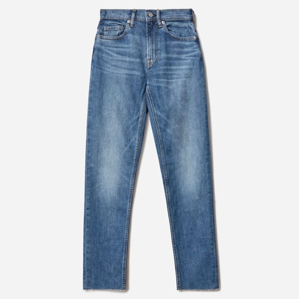 Everlane Women's Blue Ankle & Cropped Jeans